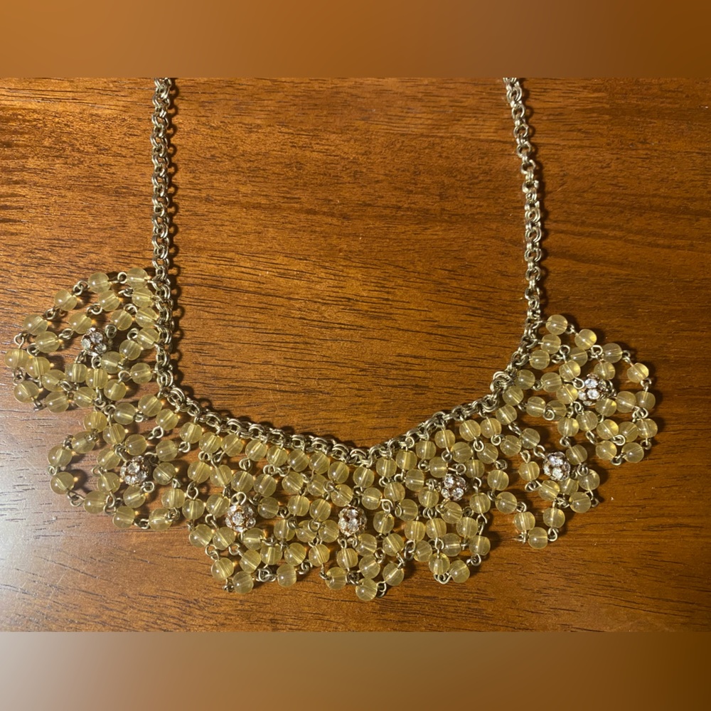 J Crew statement necklace